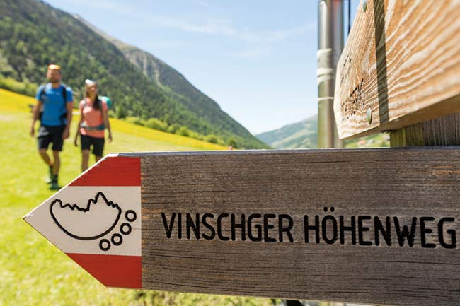 Wanderwege im Vinschgau
